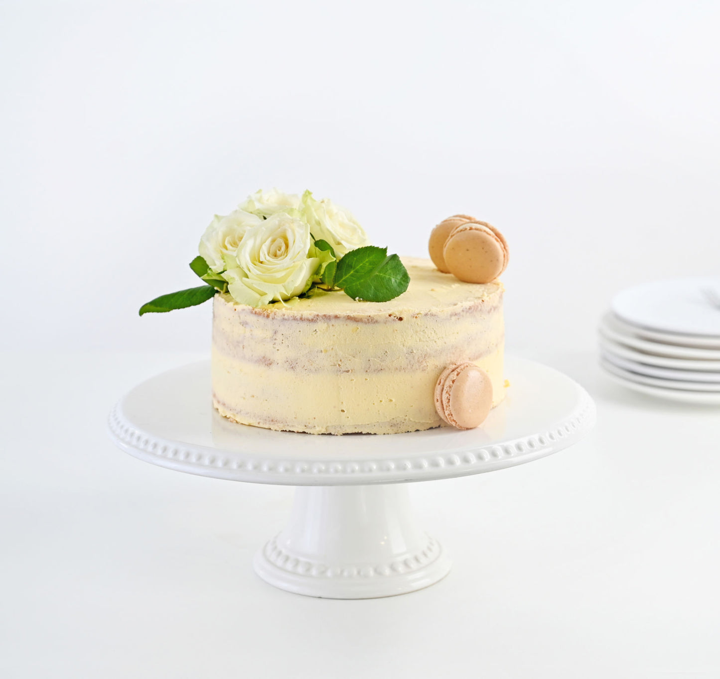 Naked Wedding Cake