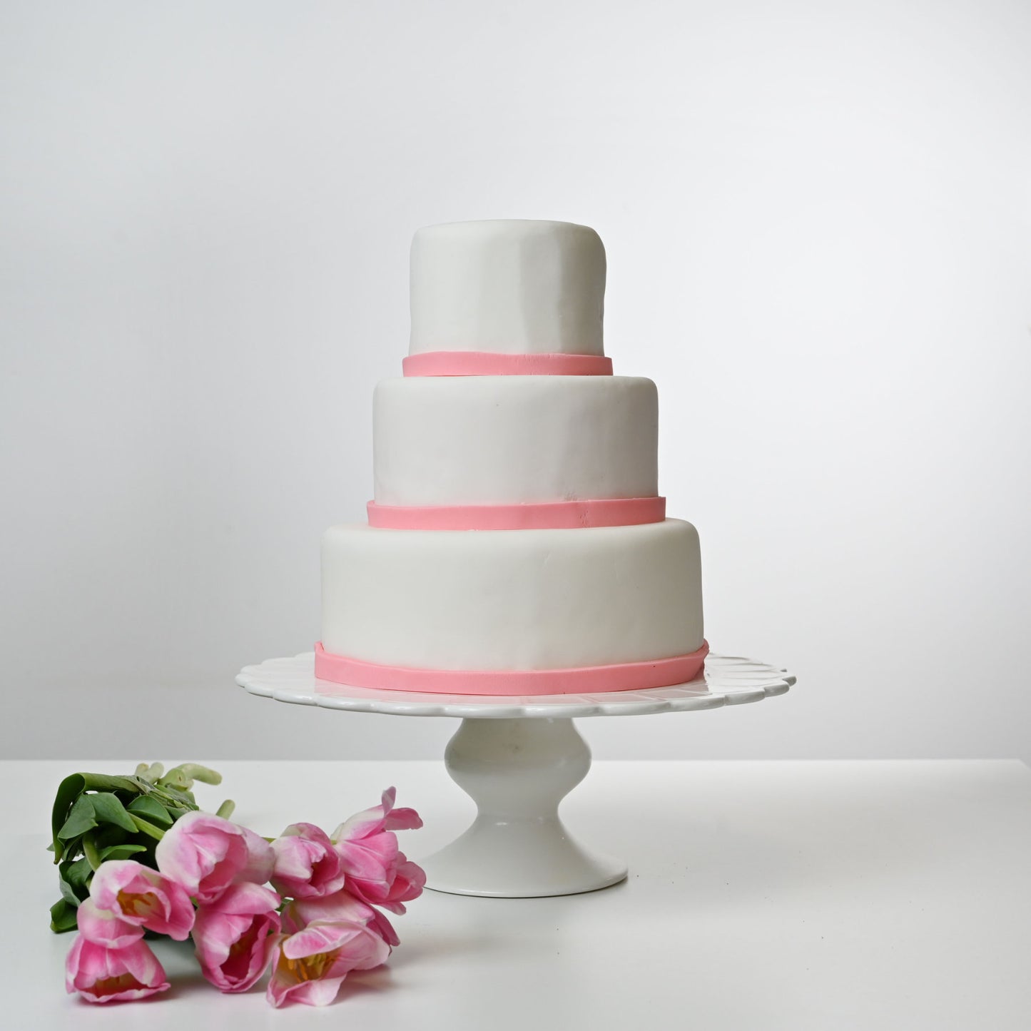 Fondant Wedding Cake