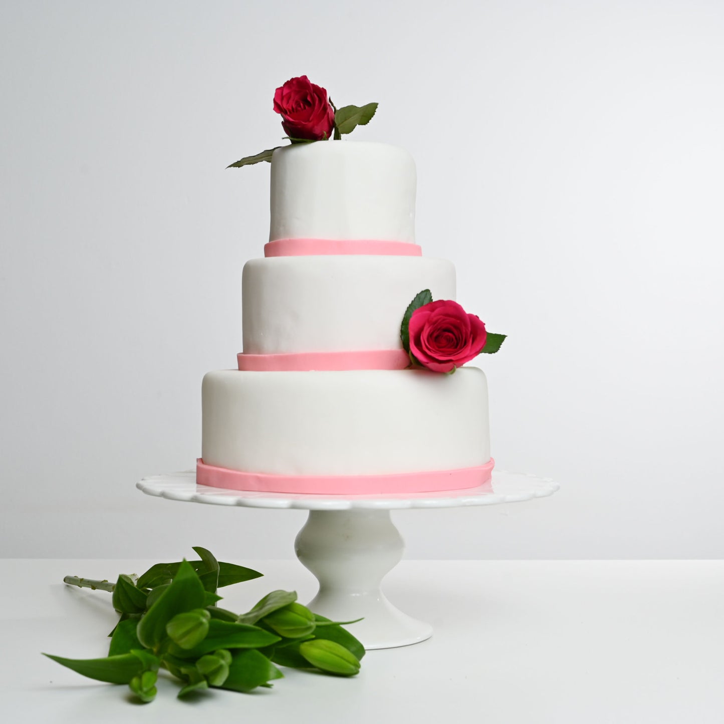 Fondant Wedding Cake