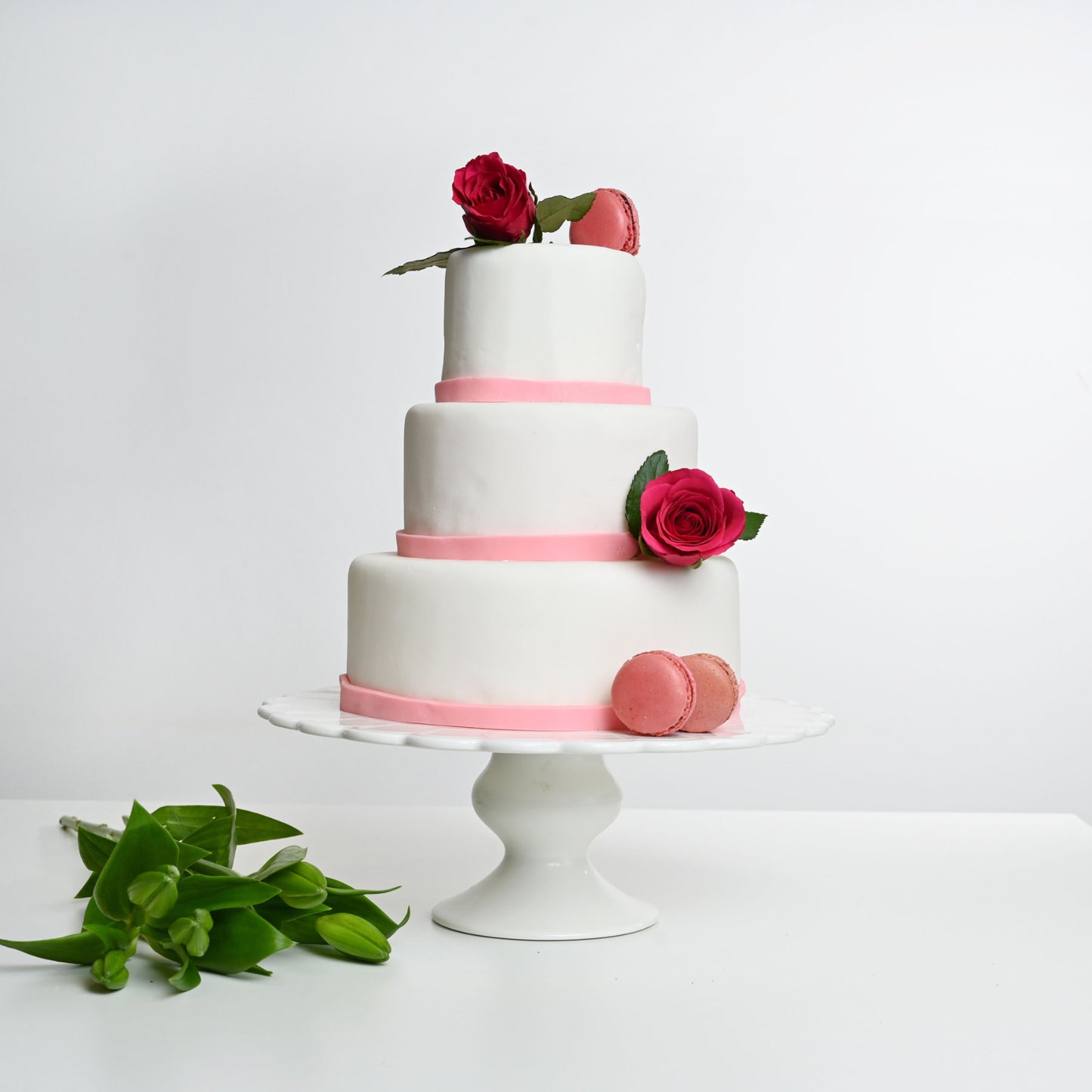 Fondant Wedding Cake
