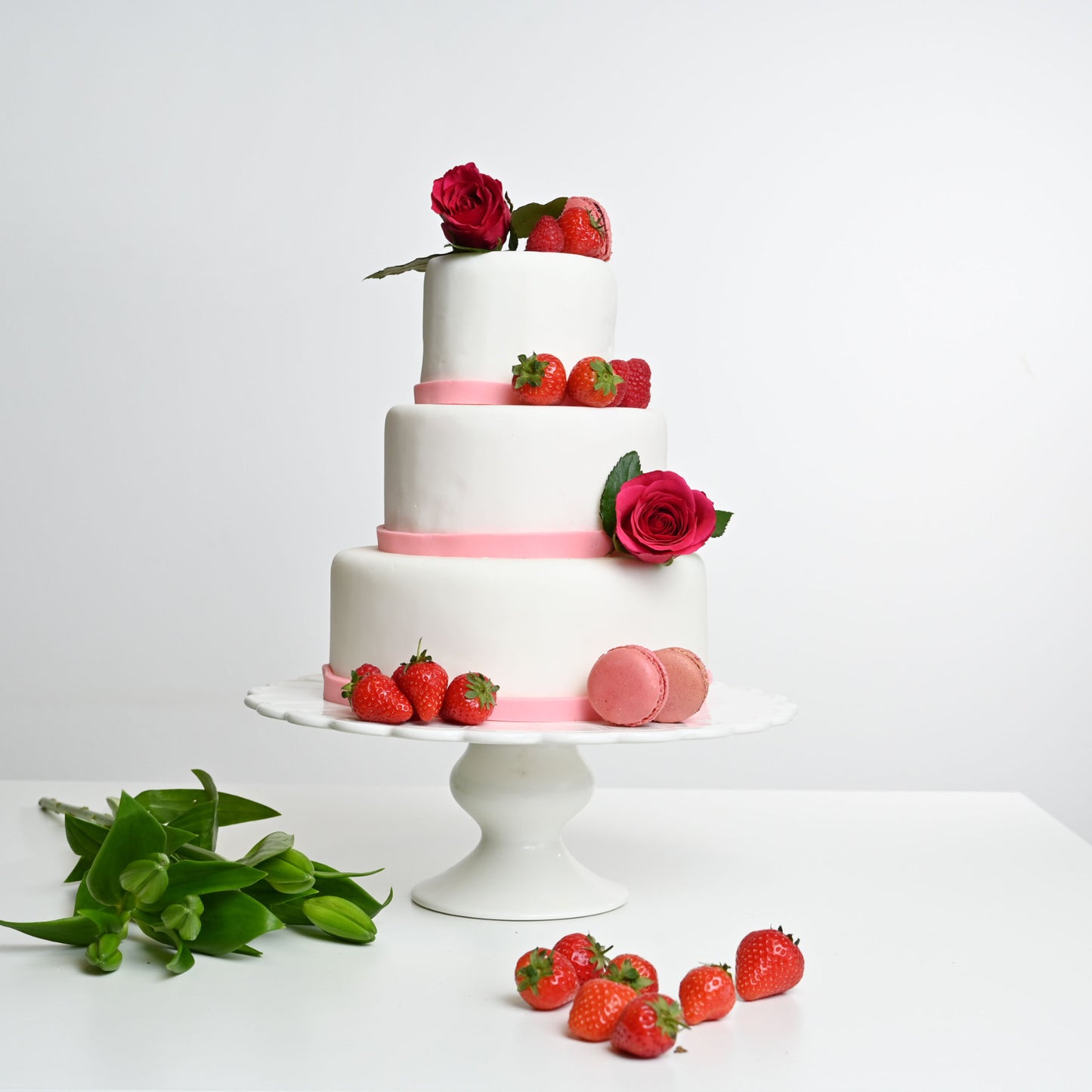 Fondant Wedding Cake