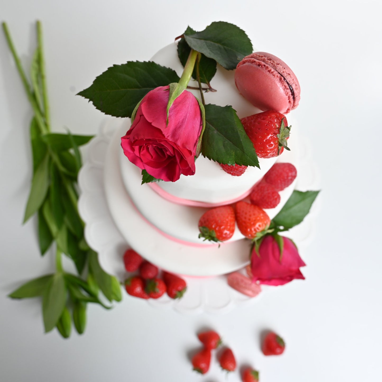 Fondant Wedding Cake