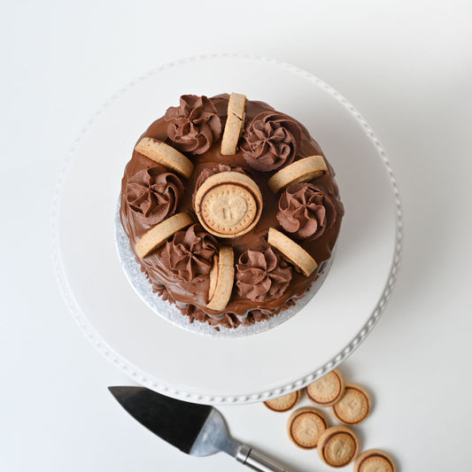 Nutella Biscuit Cake